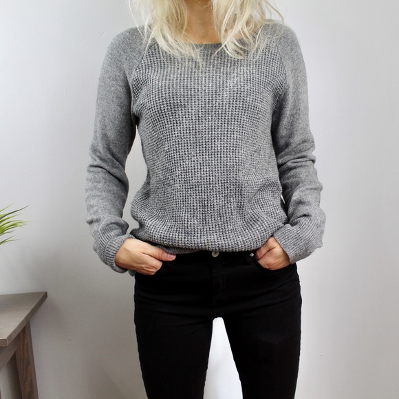 J. Crew Factory Sweaters - J. Crew Factory Warmspun Waffle Crewneck Sweater